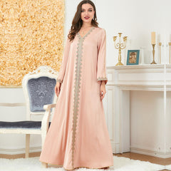 Abaya Muslim Bottoming Dress 3195 - Hiychic