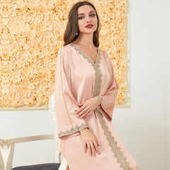 Abaya Muslim Bottoming Dress 3195 - Hiychic