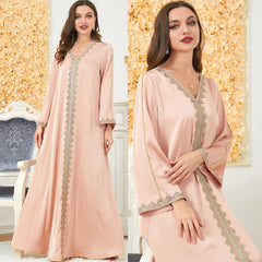 Abaya Muslim Bottoming Dress 3195 - Hiychic