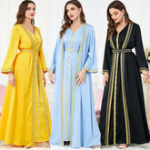 Muslim Dress Two-PieceSet Abaya Women's Dress 3212 - Hiychic