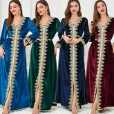 Muslim Fashion Islamic Abaya Beuche Dress 3260 - Hiychic