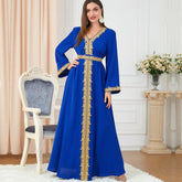 Muslim Fashion Women's Abaya Dress 3252. - Hiychic