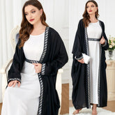 Muslim Two-Piece Abaya Dress 3215 - Hiychic