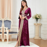 Muslim Women's Embridery Been Dress 3254 - Hiychic