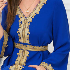 Muslim Fashion Women's Abaya Dress 3252. - Hiychic